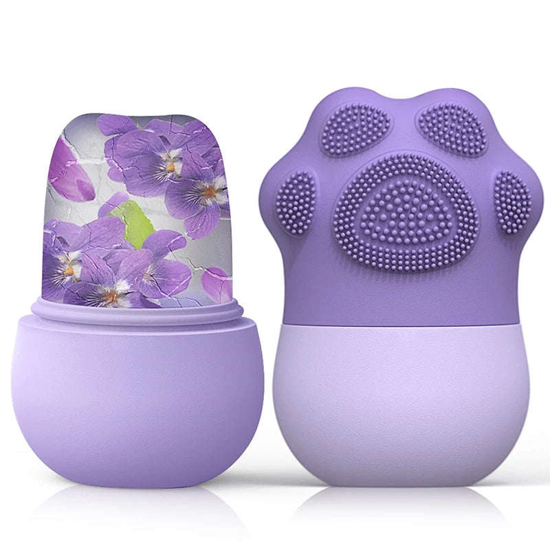 Women's Reusable Silicone Ice Face Roller