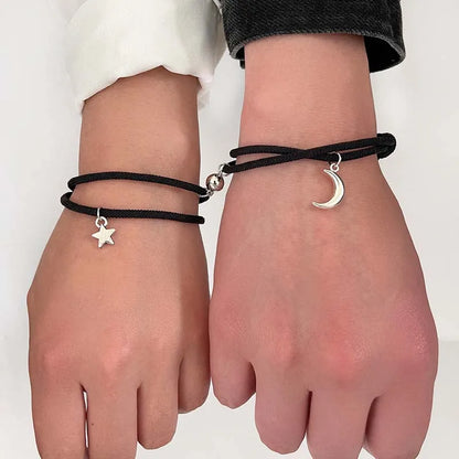Women's Rope Chain Pendant Couple Bracelet