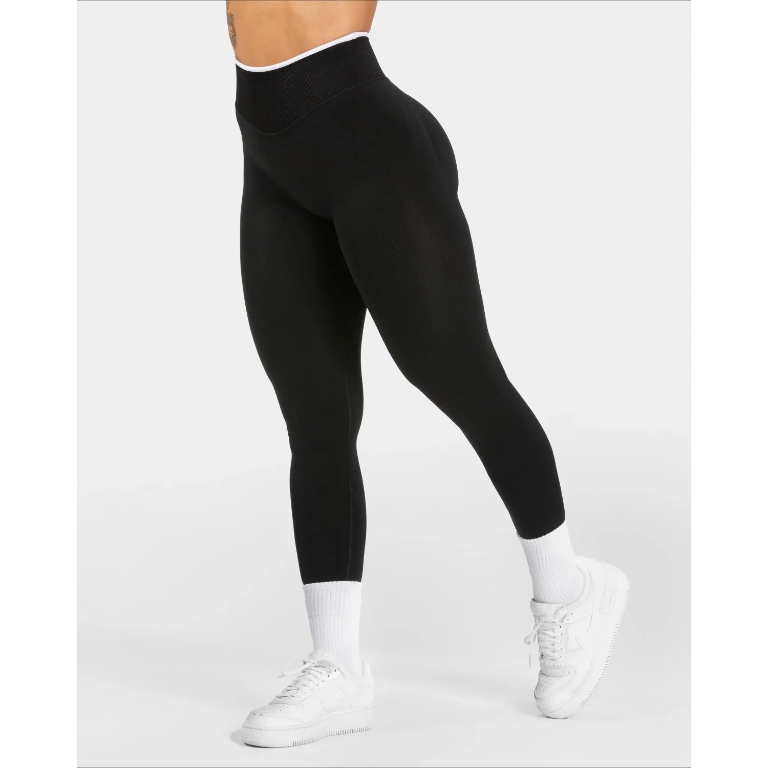 Women's Seamless High-Waist Push-Up Leggings