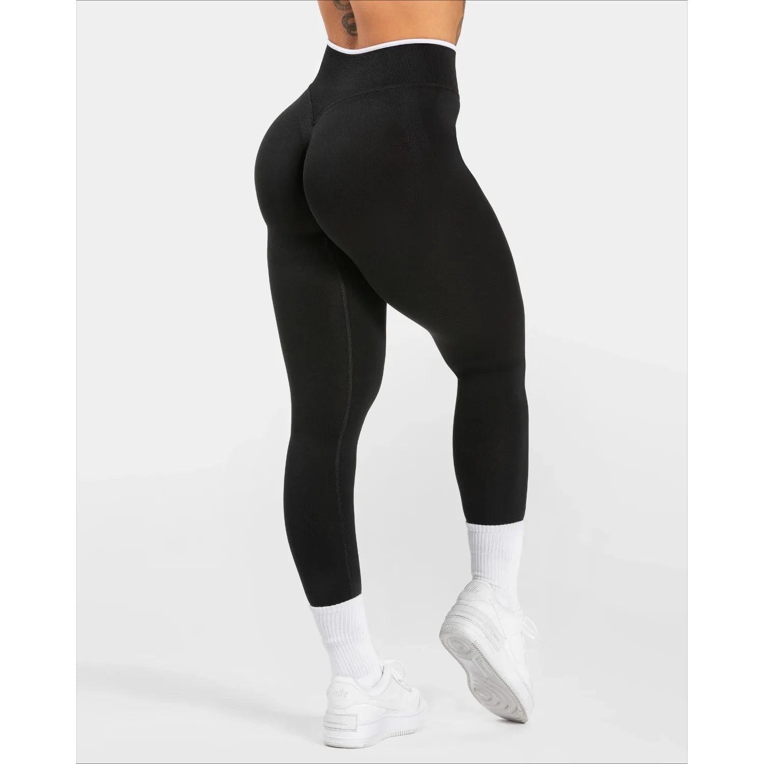 Women's Seamless High-Waist Push-Up Leggings