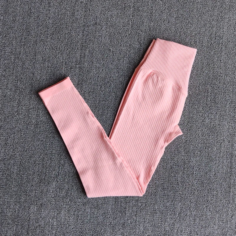 Women's Seamless High-Waisted Fitness Yoga Leggings