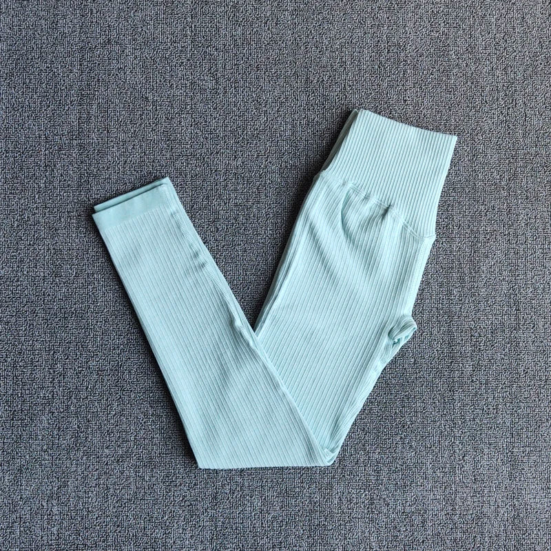 Women's Seamless High-Waisted Fitness Yoga Leggings