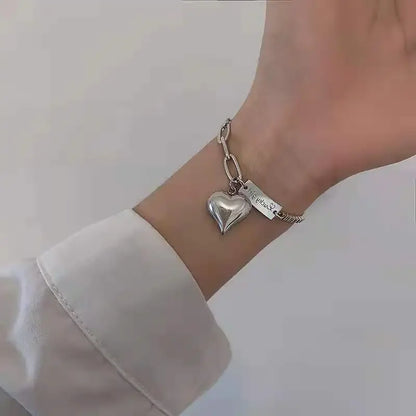 Women's Simple Love Heart Ankle Bracelets