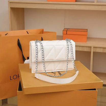 Women's Single Shoulder Diamond Crossbody Ba