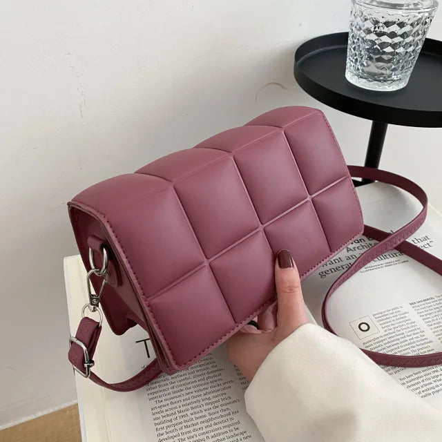 Women's Single Strap Flap Shoulder Bag