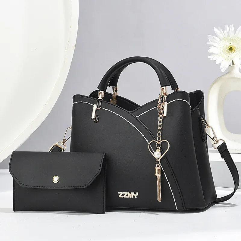 Women's Splicing Color Crossbody Bag