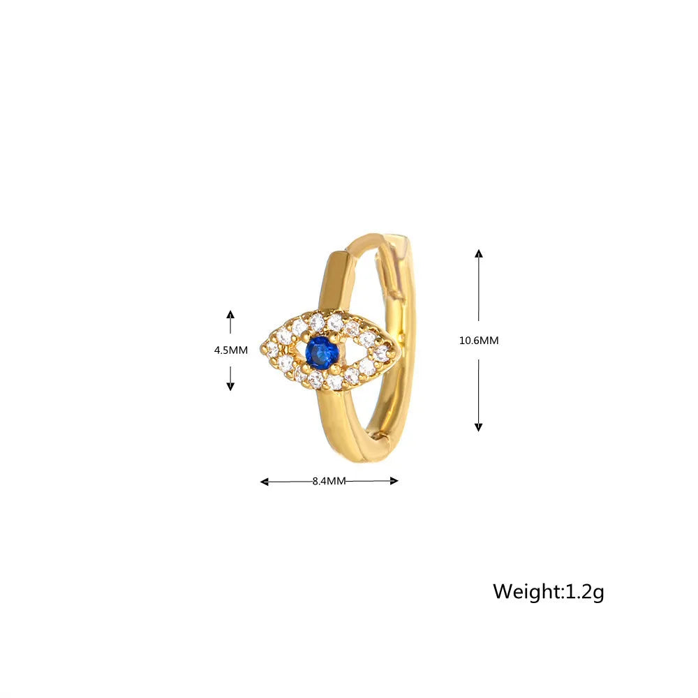 Women's Stainless Steel Piercing Cartilage Hoop Earrings