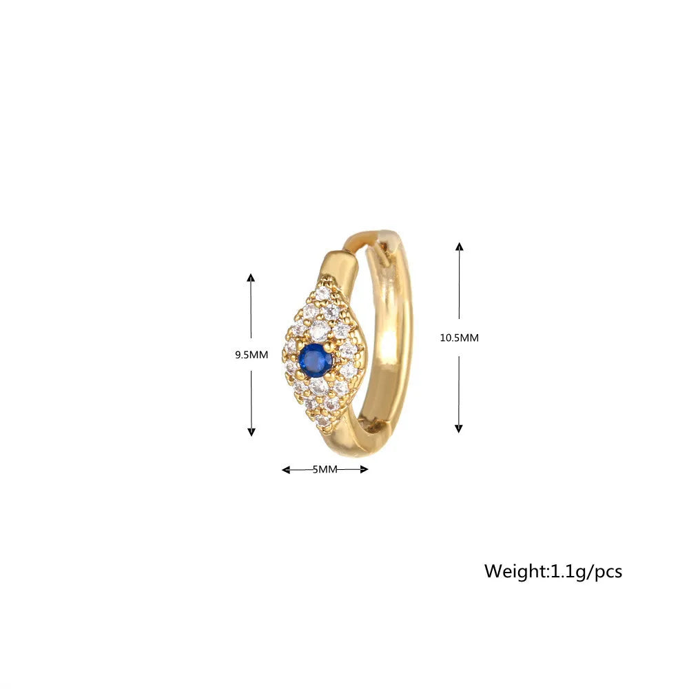 Women's Stainless Steel Piercing Cartilage Hoop Earrings