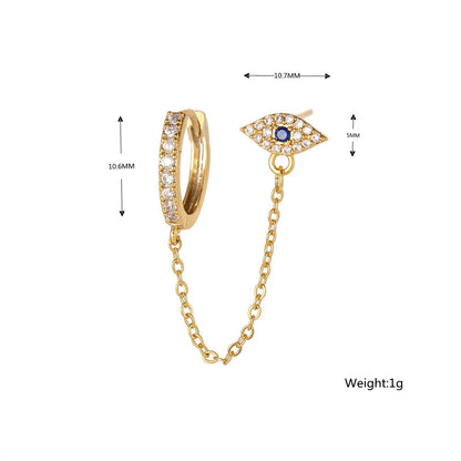 Women's Stainless Steel Piercing Cartilage Hoop Earrings