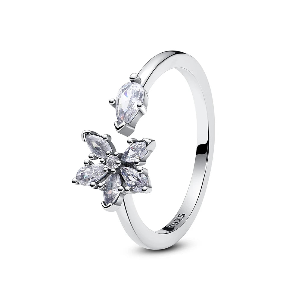 Women's Sterling Silver Heart Rings