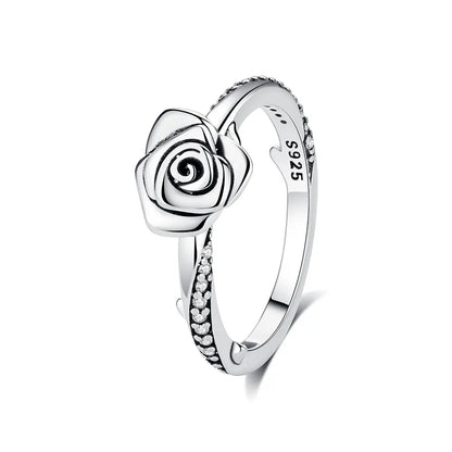 Women's Sterling Silver Heart Rings