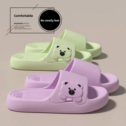 Women's Summer Thick Bottom Panda Sandals