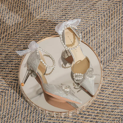 Women's Thick High Heel Exquisite Fairy Style Shoes