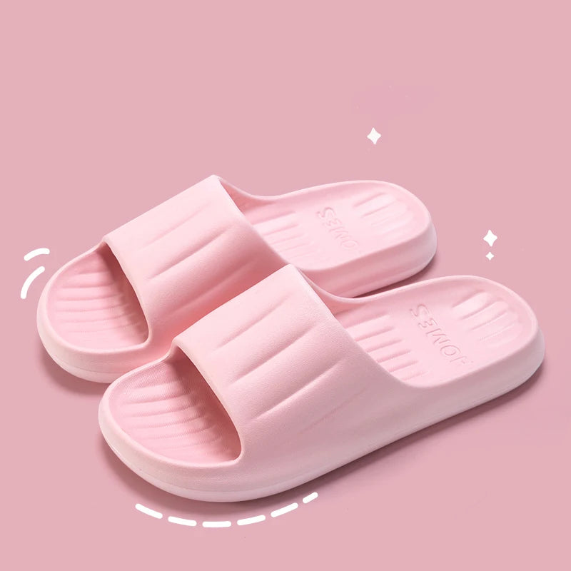 Women's Thick Platform Bathroom Flip Flops Shoes