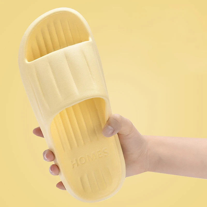 Women's Thick Platform Bathroom Flip Flops Shoes