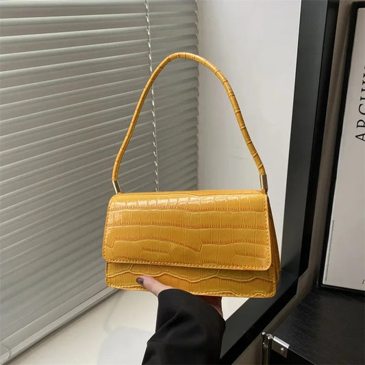 Women's Underarm Summer Leather Crossbody Bag