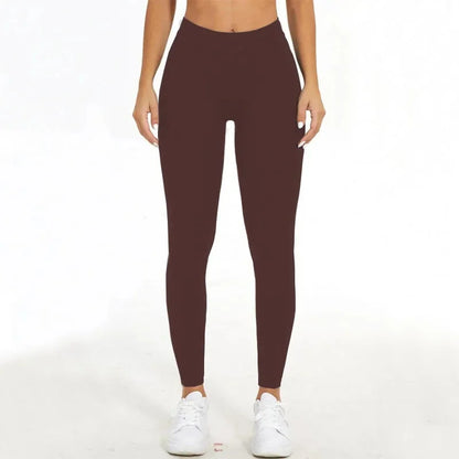 Women's High-Waist V-Back Yoga Leggings