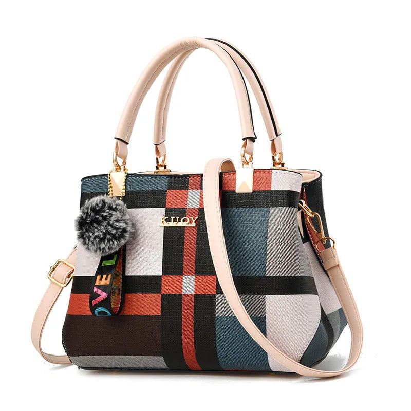 Women's Crossbody SingleShoulder PlaidHandbags