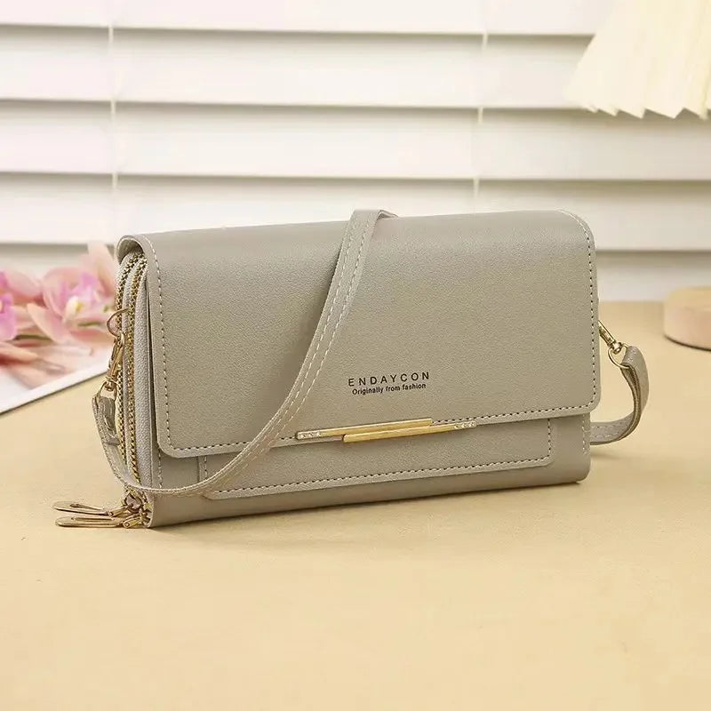 Women's Double Strap PU Mini Shoulder Bag