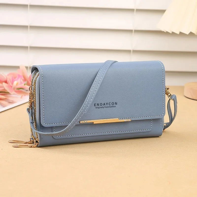 Women's Double Strap PU Mini Shoulder Bag