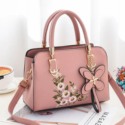Women Embroidery Satchels Shoulder Bags