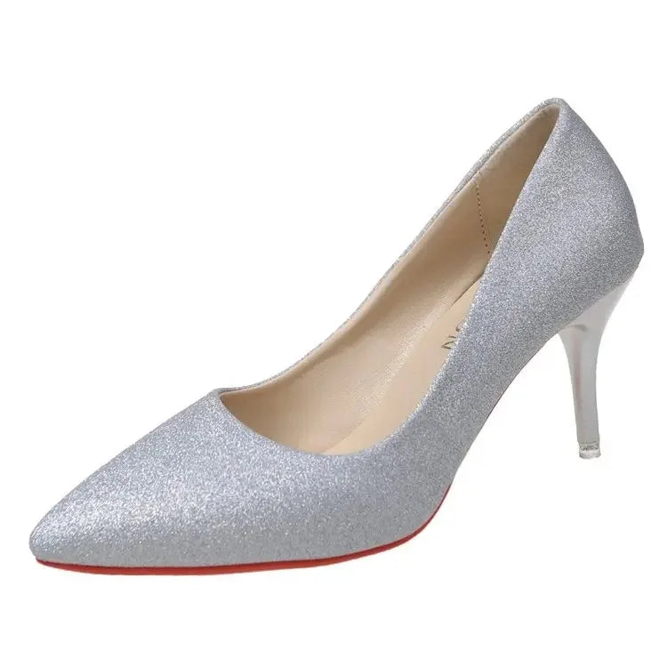 Women's High Heels Artificial Leather Shoes