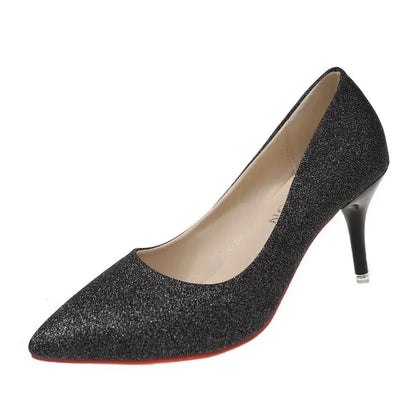 Women's High Heels Artificial Leather Shoes