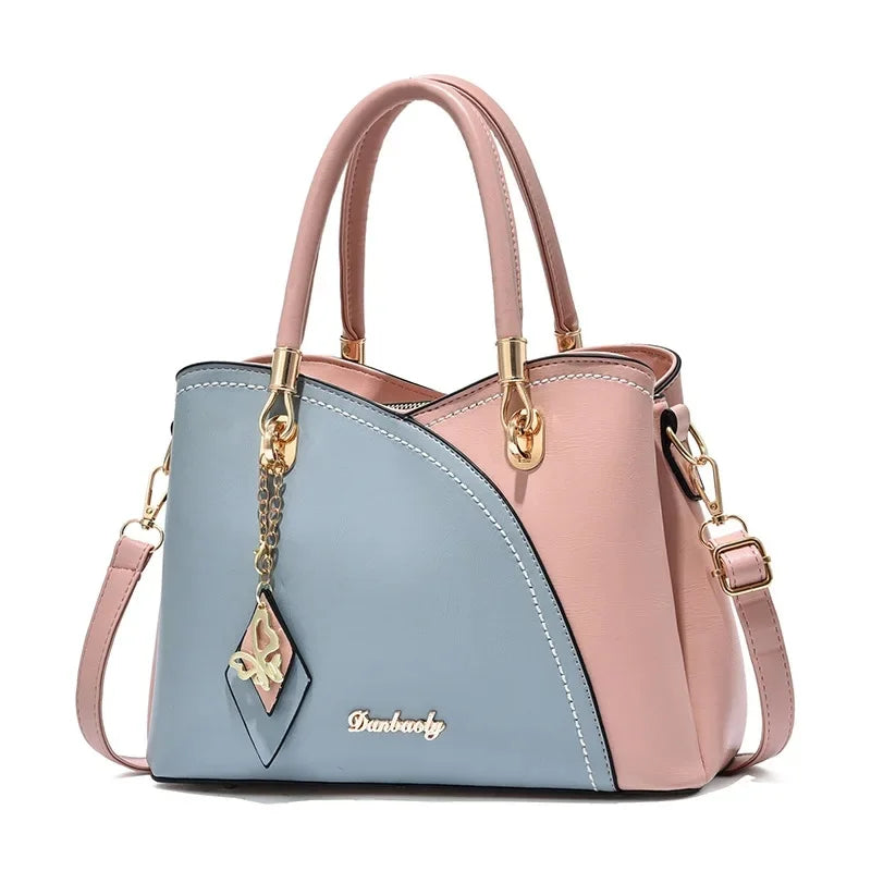 Women's Large Capacity Patchwork Handbags