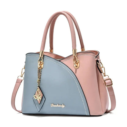 Women's Large Capacity Patchwork Handbags