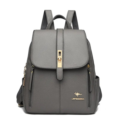 Women's Large Capacity Soft Leather Shoulder Bag