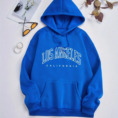 Women's Long Seleve Los Angeles Fleece Hoodies