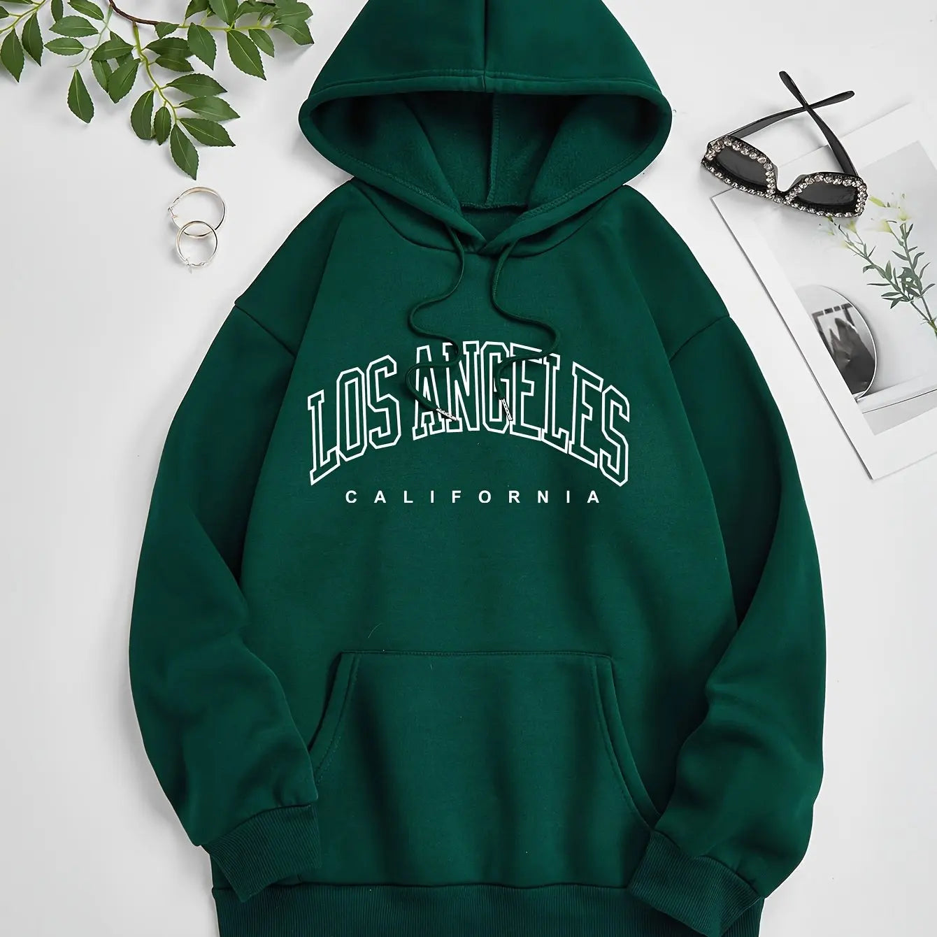 Women's Long Seleve Los Angeles Fleece Hoodies