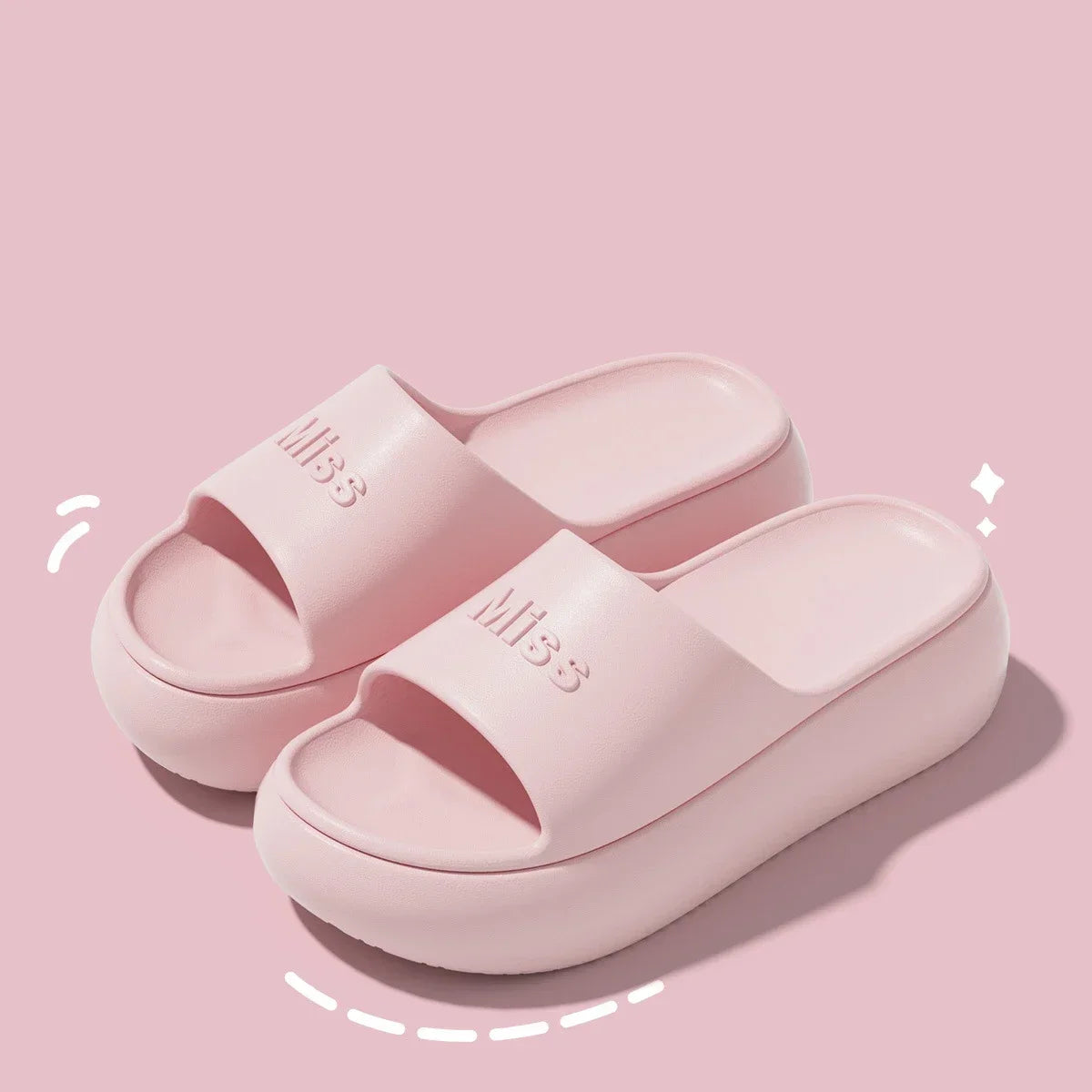 Women's Non-Slip EVA Thick Sole Slippers