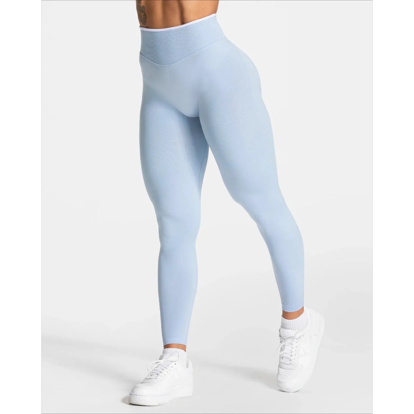 Women's Seamless High-Waist Push-Up Leggings