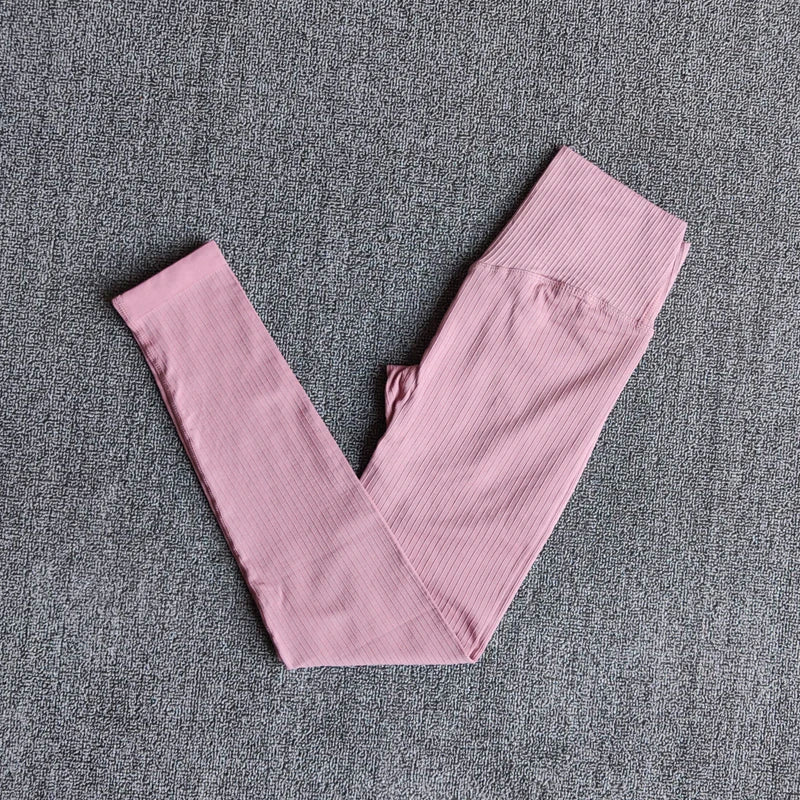 Women's Seamless High-Waisted Fitness Yoga Leggings