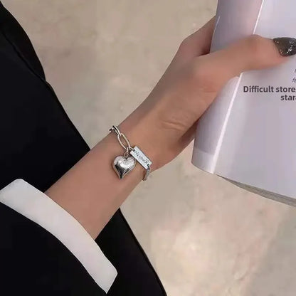 Women's Simple Love Heart Ankle Bracelets