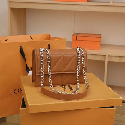 Women's Single Shoulder Diamond Crossbody Ba