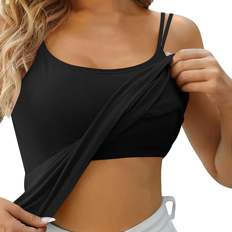 Women's Solid Colors Padded Wrap Bra Underwear