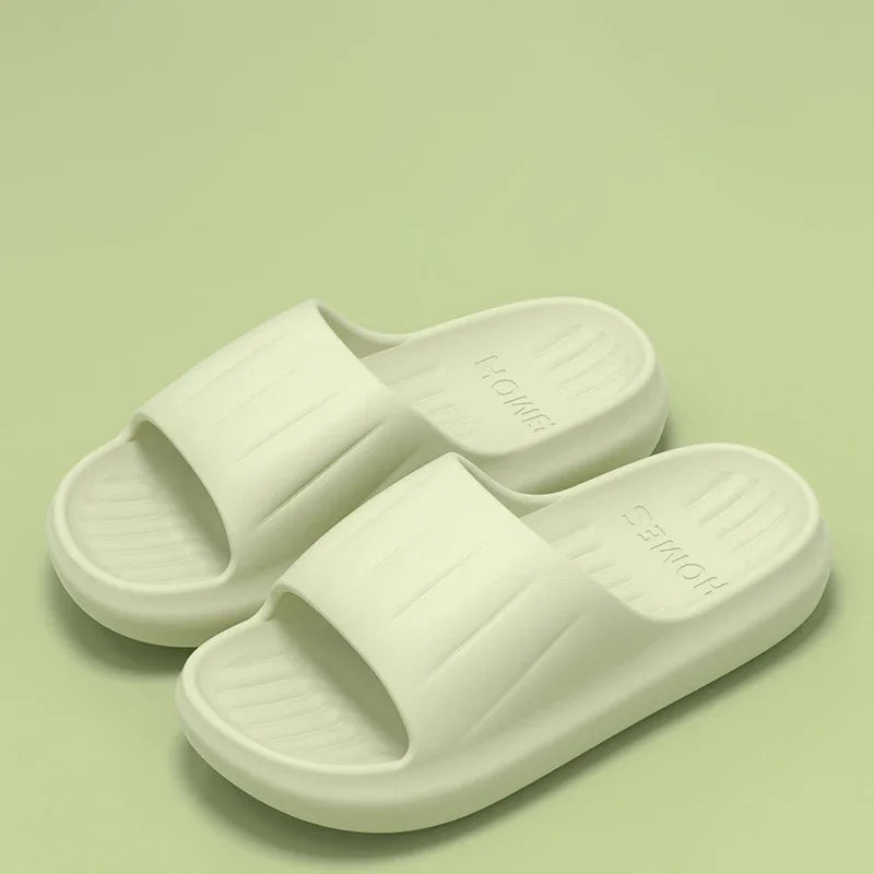 Women's Thick Platform Bathroom Flip Flops Shoes