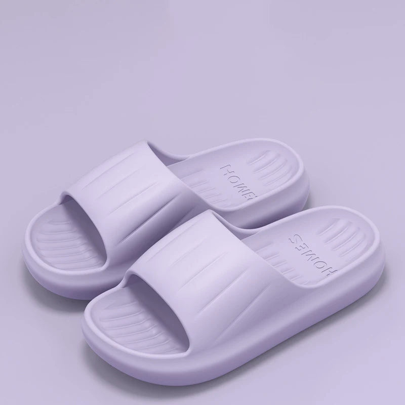 Women's Thick Platform Bathroom Flip Flops Shoes