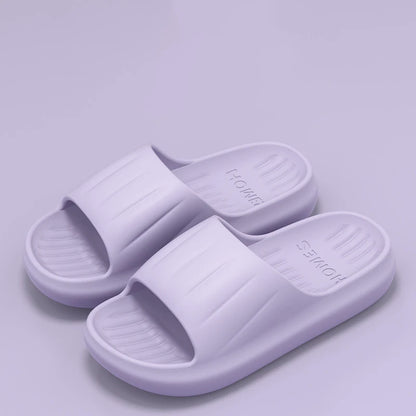 Women's Thick Platform Bathroom Flip Flops Shoes