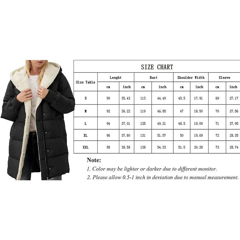 Women's Winter Parka Warm Trendy Jackets