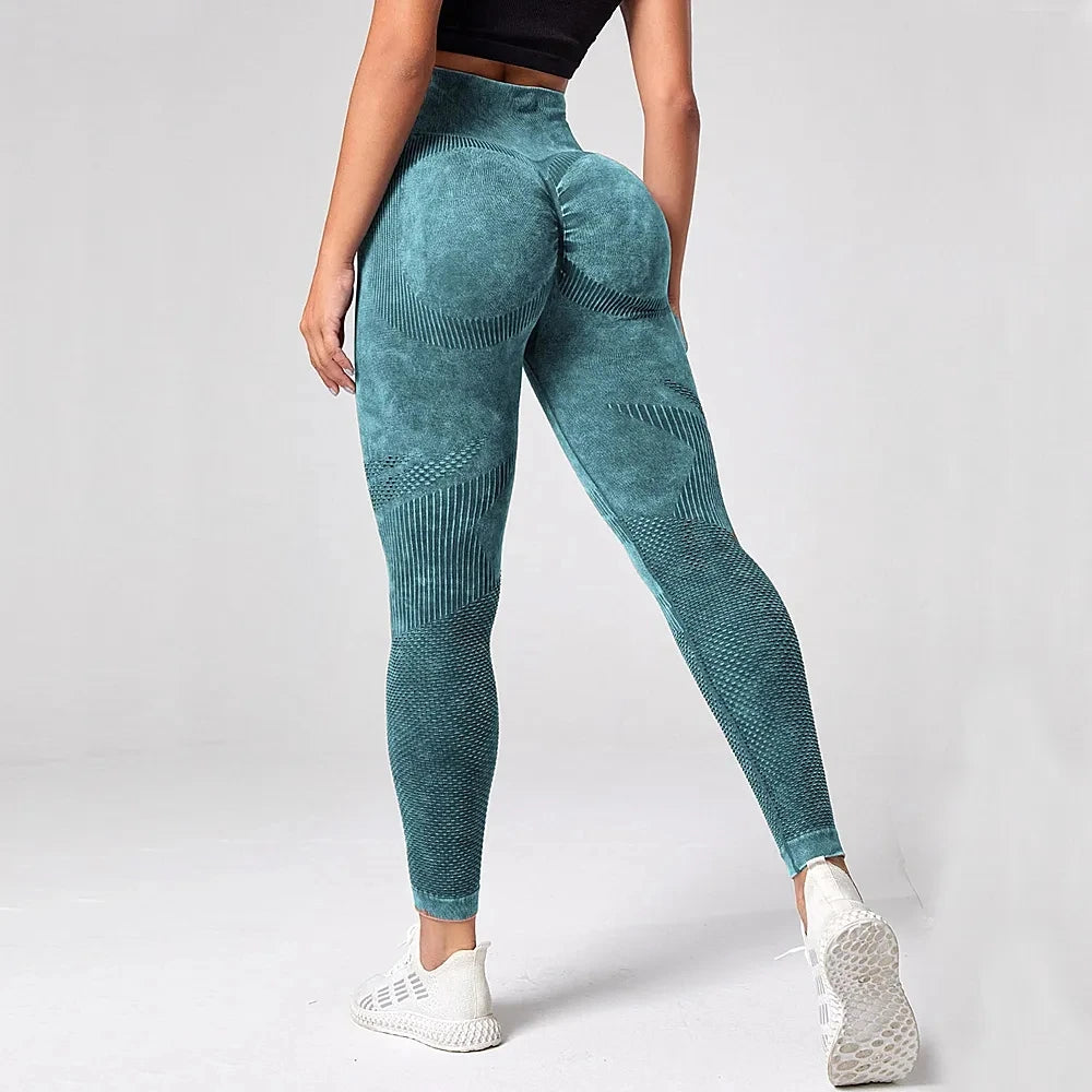 Women's Yoga PushUp Bubble Leggings