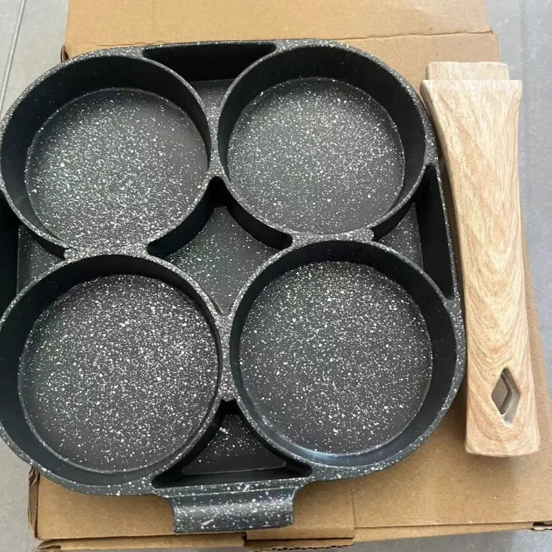 Wooden Handle Frying Pan