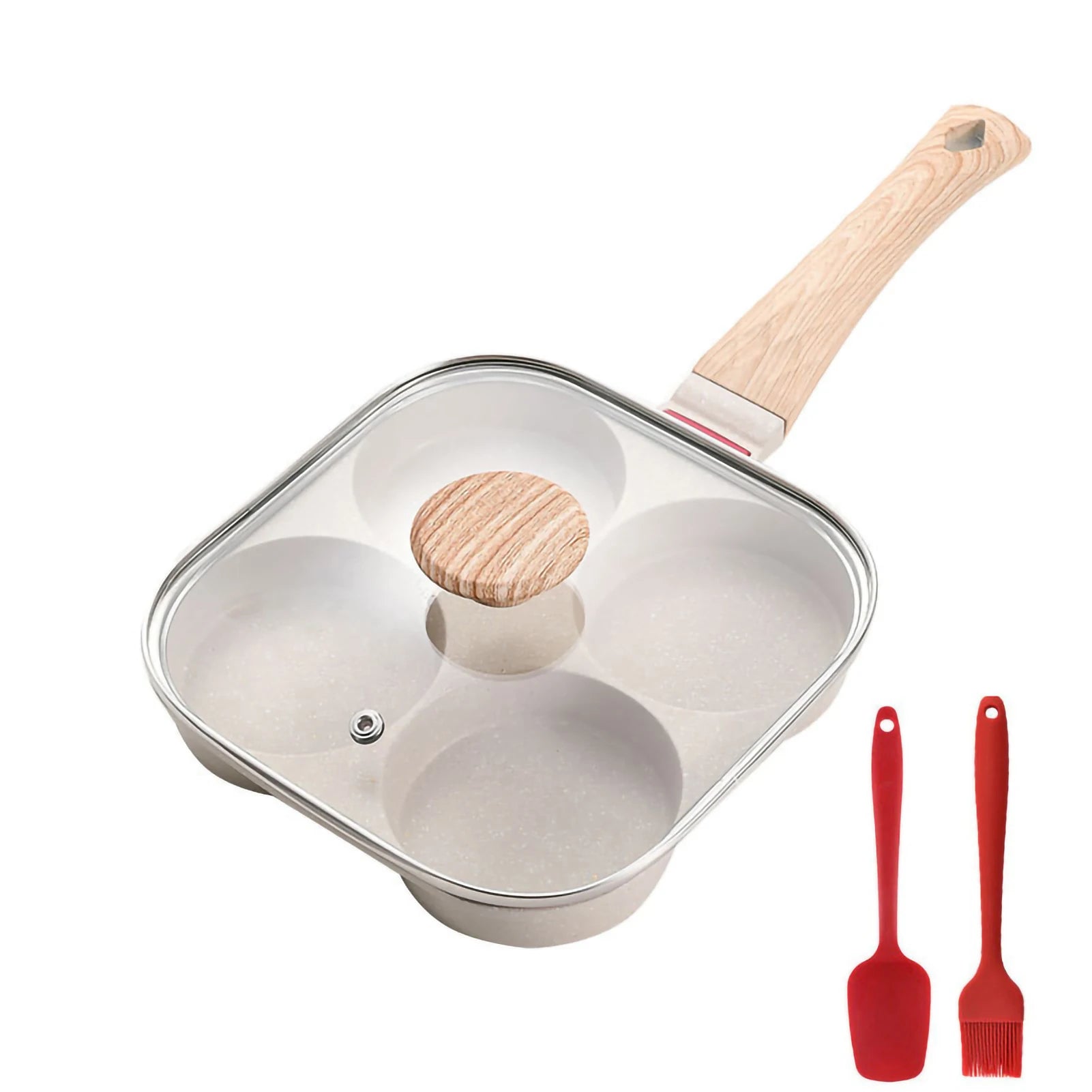 Wooden Handle Pan