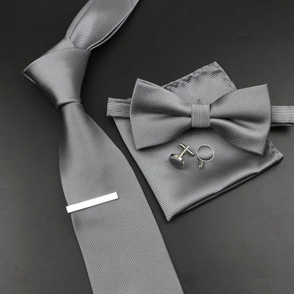 Men's Business Worker Silk Jacquard Woven Necktie