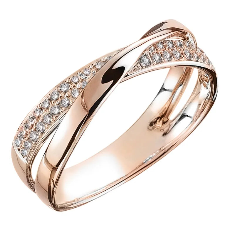 X-Shaped Women's Rings