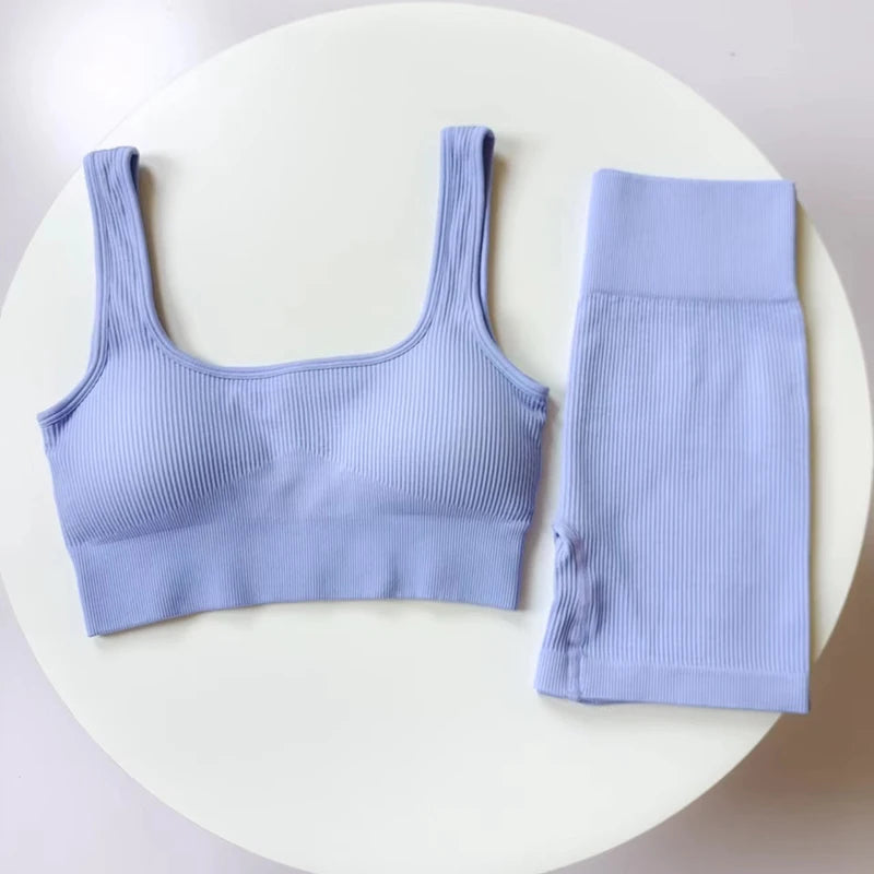 Yoga Tie Dye 2-Piece Sports Leggings Set