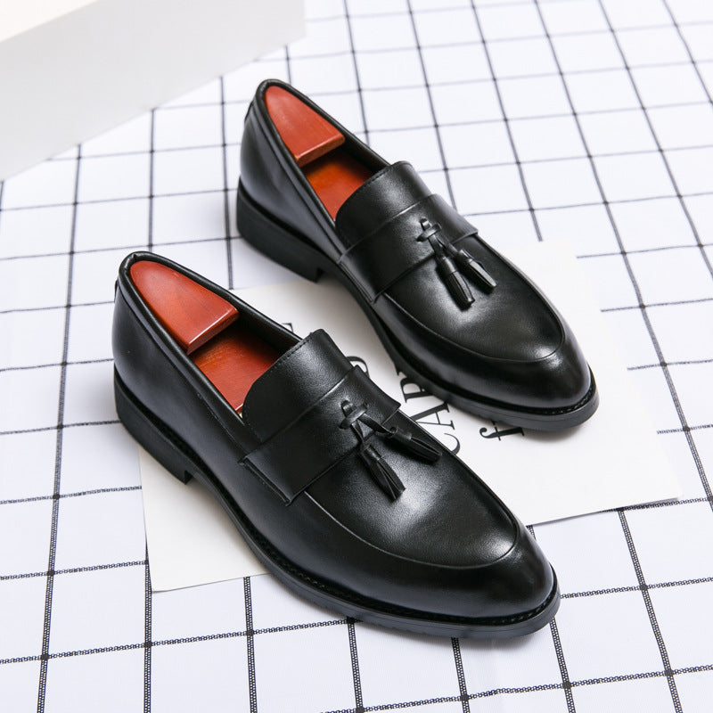 Men Loafers Classic Tassel Wedding Shoes