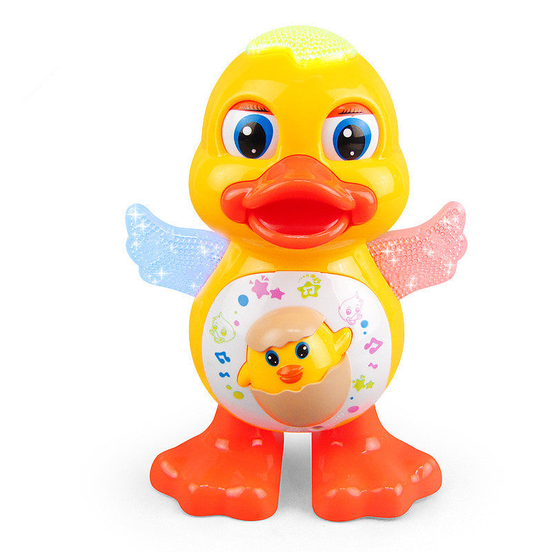 Jouet éducatif pour enfants, canard dansant mignon